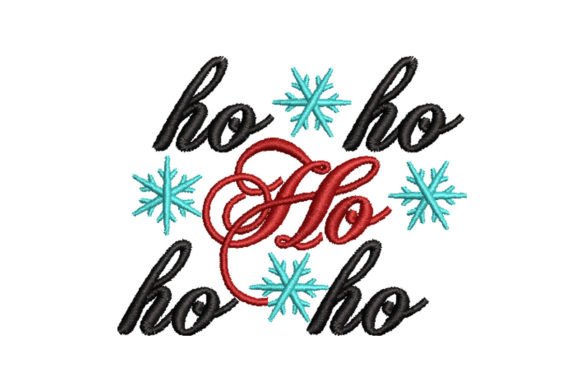 Christmas Ho Ho Ho Embroidery Review