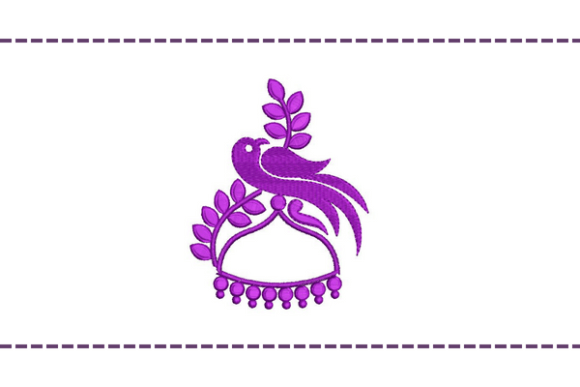 Decorative Elements: A Warm, Artistic Embroidery Design for Meaningful Gifts