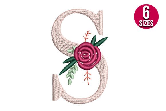 Floral Alphabet S Letter: A Boutique Embroidery Review