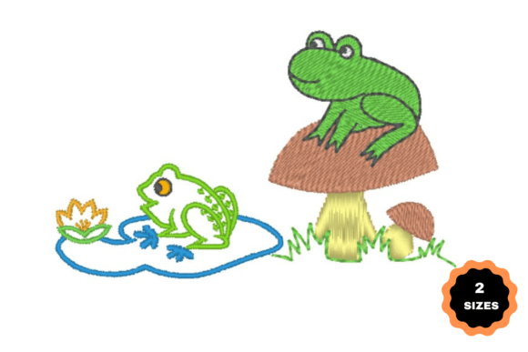Two Frogs: A Charming, Practical Embroidery Design Worth Your Thread
